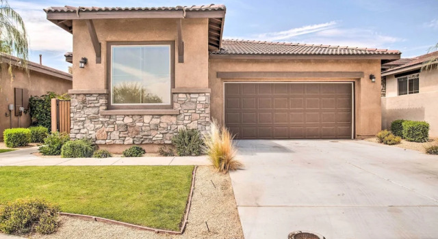 Idyllic Indio Oasis w/ Private Pool & Spa!, Забронировать Отель Индио Coachella Valley, рядом с Загородный клуб Indian Palms