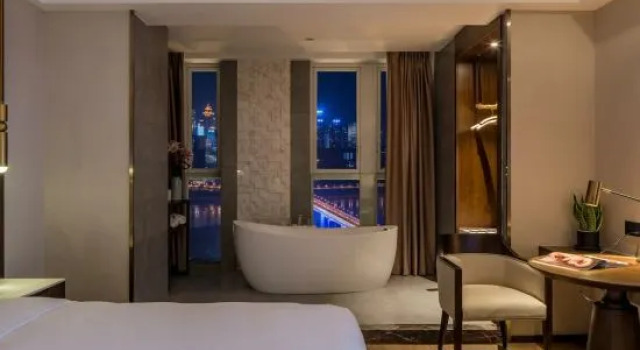 Люкс Yunqi.View River - view Tea - house and Study Hotel (Chongqing Guanyinqiao Liujia Wharf Branch)