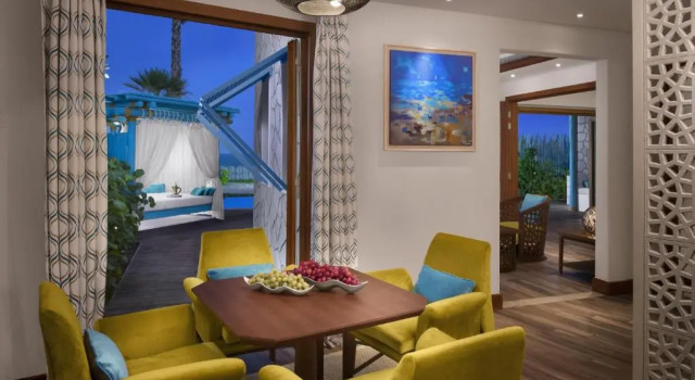 Pool Villa Luxury с 2 комнатами с видом на море Banana Island Resort Doha By Anantara