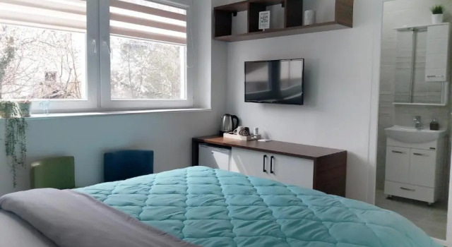Студия с видом на сад The House Apartments & Guest Rooms