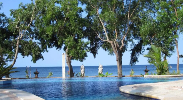 Вилла c 1 комнатой с видом на море Bali Dream House