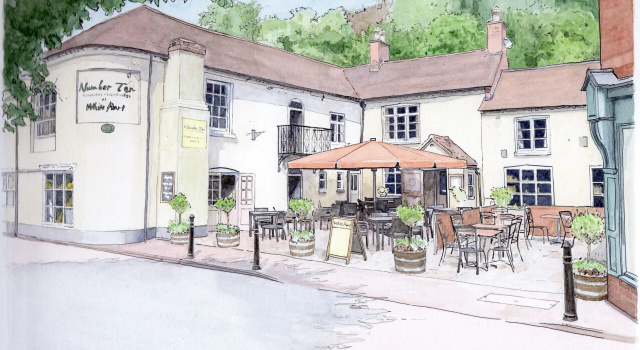 White Hart Inn, Book Pension Hoteller i Telford med parkering, Parkering