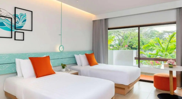 Двухместный номер Premier с видом на сад Novotel Rayong Rim Pae Resort