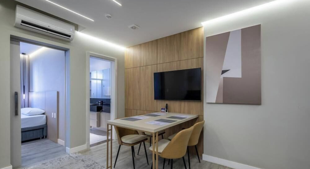 IFT - Ed. Infinity Tower Flat 350m From Meia Praia