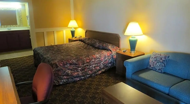 Standardowy dwuosobowy pokój Executive Inn Wichita