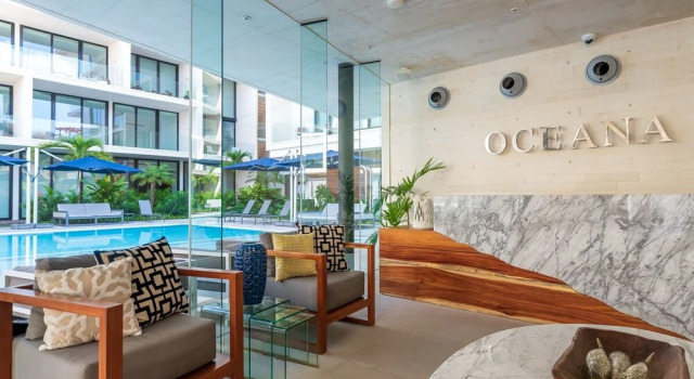 Oc421-Oceana 3 Bedrooms Pool View Apts, Rezerwuj Apartament Playa del Carmen Quintana Roo