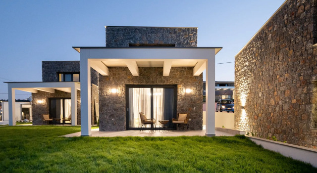 Terra Olivia Luxury Villas and Suites, Rezervovat Penzión Hotely v Kassandreia s parkováním, Parkování