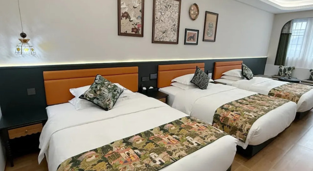 Трёхместный номер Standard Vishan Garden Trendy Hostel