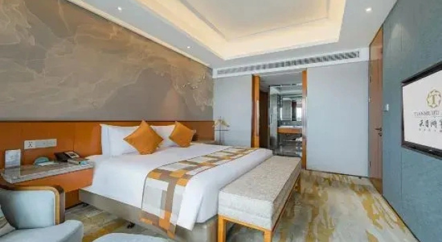 Люкс Premier с 2 комнатами с видом на озеро Tianmuhu Hotel