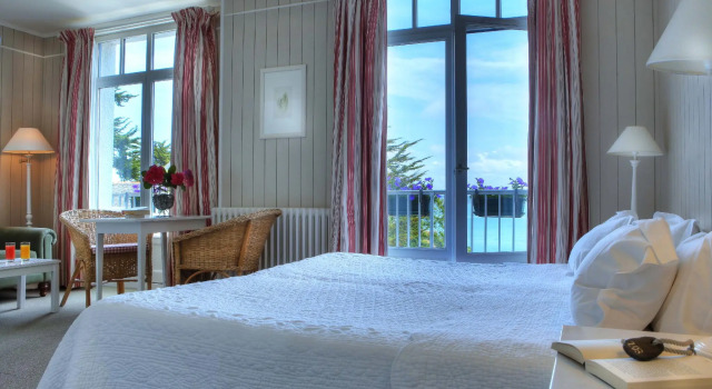 Двухместный номер Superior с видом на море Le Grand Hotel des Bains & Spa - Bretagne