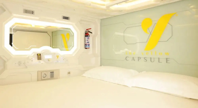 Капсула The Yellow Capsule Cancun Close to Airport