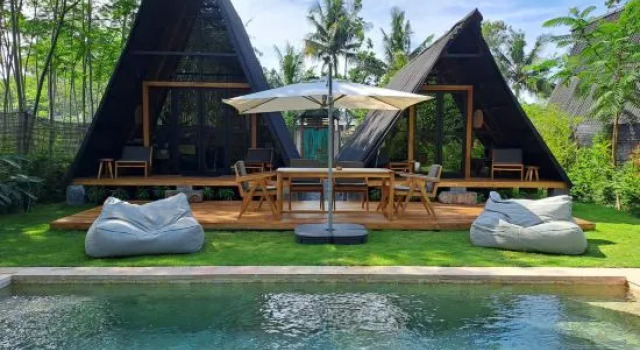 Семейная вилла Villa Verde the garden