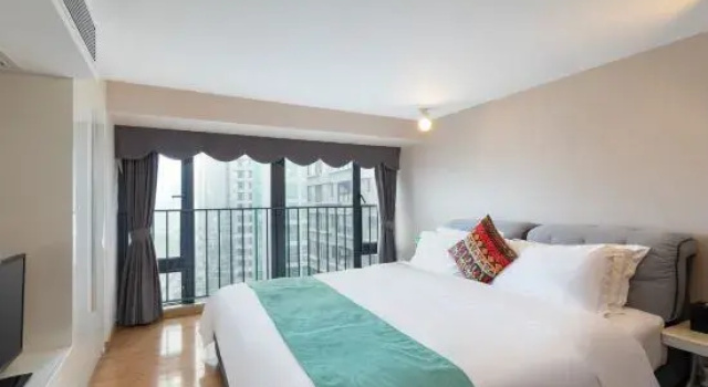 Люкс Business Yudong Yayuan Yuexunjia Apartment (Guangzhou Beijing Road Memorial Hall Subway Station)