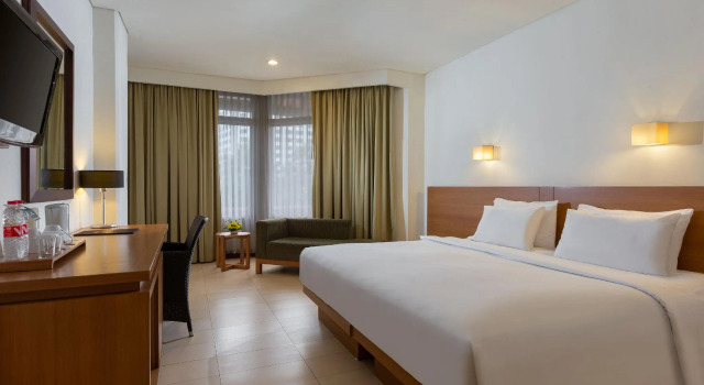 Deluxe double chambre Hotel Santika Bandung