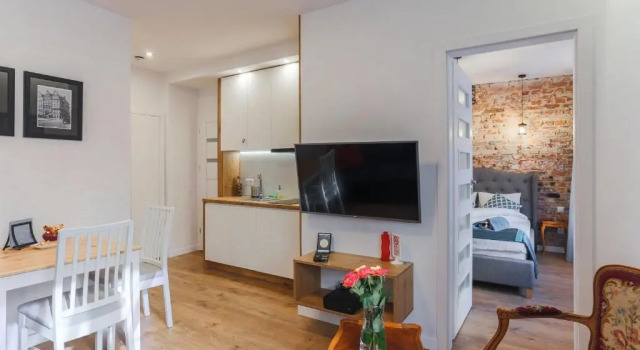 Апартаменты c 1 комнатой Central Apartments Piwna