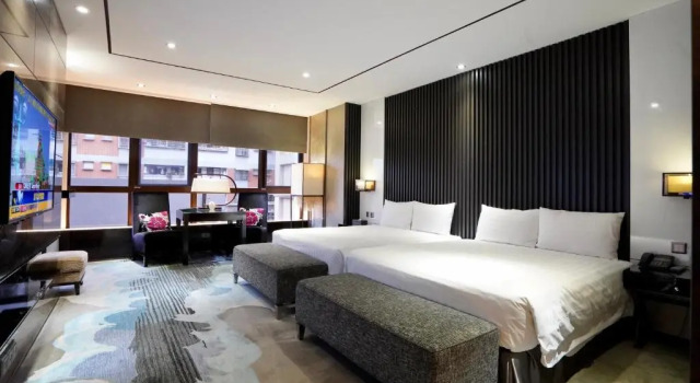Camera familiare Deluxe 冠月精品旅館-Puli Ease Hotel