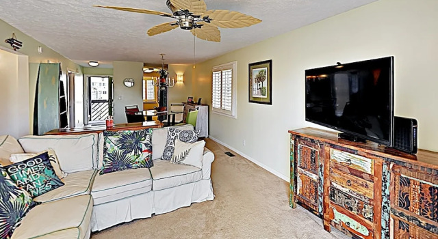All-suite Penthouse W/ Pool, Walk To Grand Strand 2 Bedroom Condo