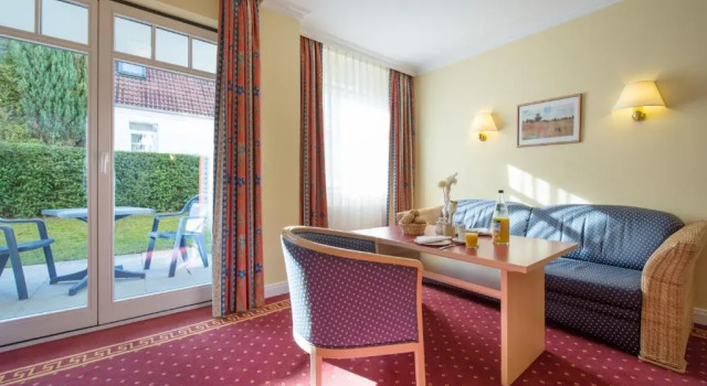 Апартаменты с частичным видом на океан Aparthotel Kühlungsborn, Villa am Konzertgarten