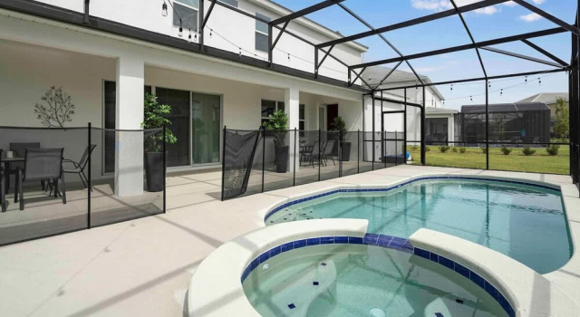 NBA Dream Mansion 15BR Luxury Villa w Pool, Varaa Villa Kissimmee Kissimmee