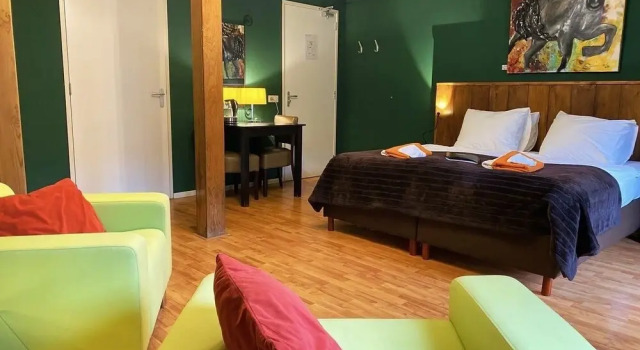 Двухместный номер Deluxe c 1 комнатой с видом на сад Boutique Hotel Nieuw Beusink