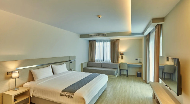Двухместный номер Deluxe Samyan Serene Hotel