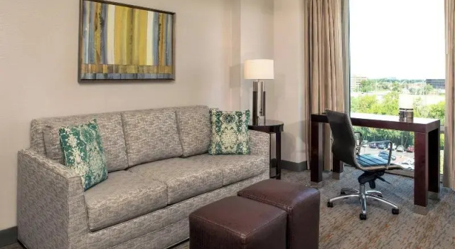 Двухместный люкс c 1 комнатой Sheraton Suites Chicago Elk Grove