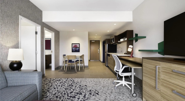 Двухместный люкс c 1 комнатой Home2 Suites by Hilton Stevens Point