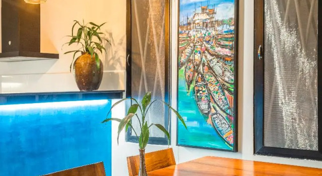Люкс с 3 комнатами с балконом Baahu Villa- Siem Reap