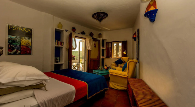 Двухместный номер Superior с балконом Hotel Los Castaños