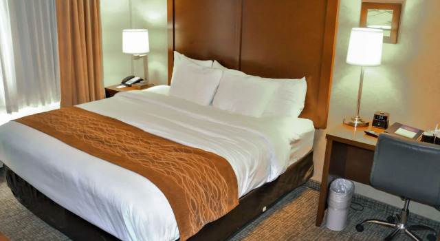 Двухместный номер Comfort Inn & Suites Vancouver Downtown City Center