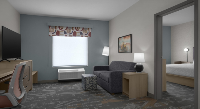 Люкс c 1 комнатой Home2 Suites By Hilton Big Spring