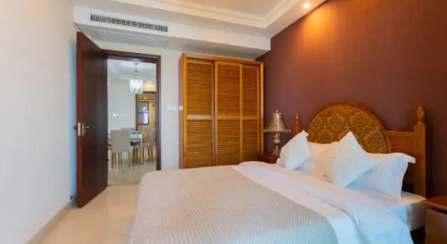 Люкс с 3 комнатами с балконом и с видом на море Highlights Holiday Seaview Apartment (Qionghai Boao Aaron Meeting Site)