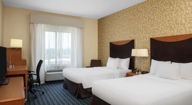 Четырёхместный номер Standard Fairfield Inn & Suites by Marriott Augusta