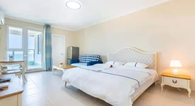 Люкс Deluxe Summer Seaview Hotel Apartment (Dongdaihe Shanhai Tongwan Branch)