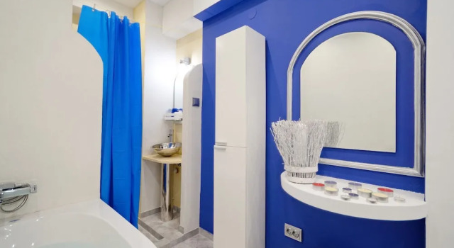 Santorini style Honeymoon apartments, Забронировать Апартаменты/квартира Апартаменты Афины, рядом с Театр Альфа, Апартаменты/квартира