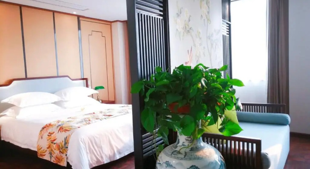 Номер Deluxe Nostalgia Hotel Tianjin Binhai Tanggu