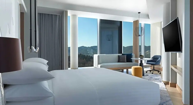 Двухместный полулюкс M Club Lounge Access Tirana Marriott Hotel