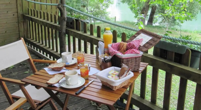 Шале Châlets Camping Belle Rivière