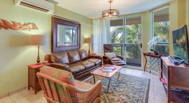 Номер Standard c 1 комнатой с видом на сад Castle At Maui Banyan