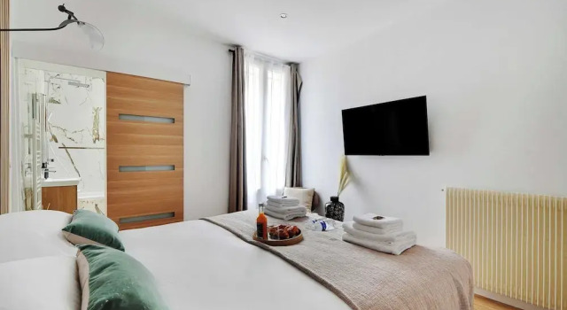 Welcoming Apartment - 1br/4p - Sacra-ca\"ur, Забронировать Апартаменты/квартира Апартаменты Парижа, рядом с Монмартр, Апартаменты/квартира