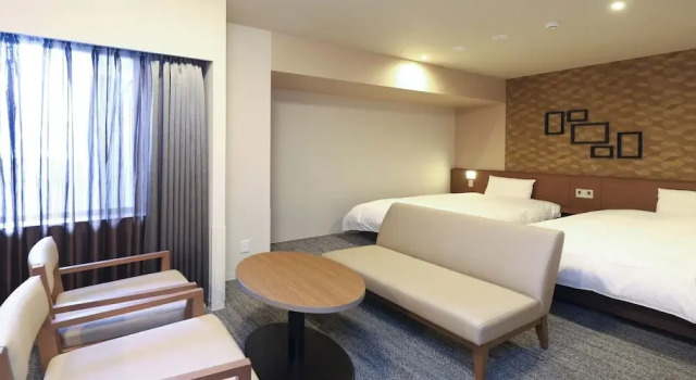 Трёхместный номер Standard Dormy Inn Tsuruga Natural Hot Spring
