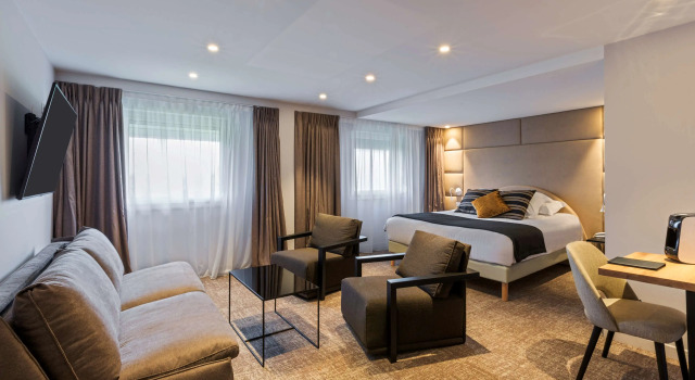 Двухместный номер Standard Best Western LAquarium Arras Nord