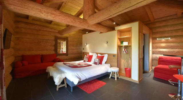Семейный номер Standard с видом на сад Les Chalets de Maramour