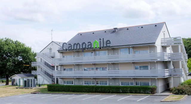 Кровать в общем номере Campanile Angers Ouest - Beaucouzé