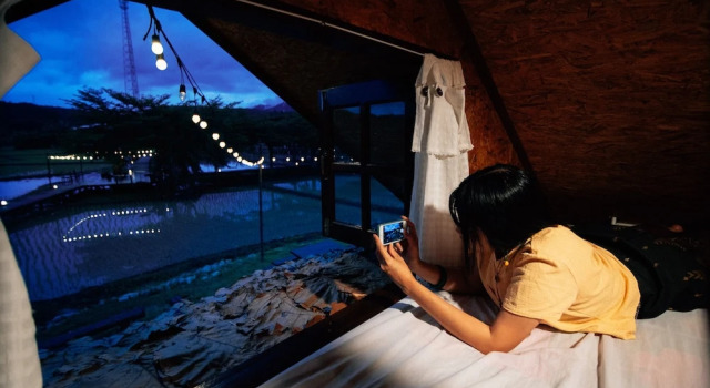 Номер Deluxe с балконом Herntai Resort Maelanoi