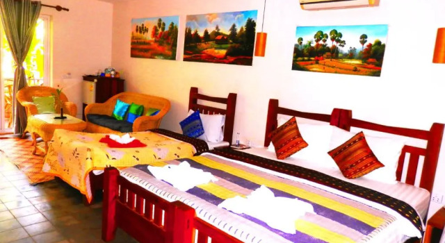 Hak Boutique Residence, Забронировать Отель Недорогие отели Сиемреап, рядом с Wat Preah Prom Rath, недорого