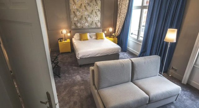 Трёхместный номер Deluxe Grand Hotel Bellevue - Grand Place