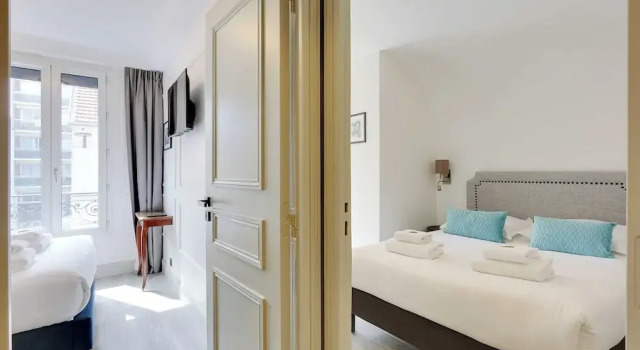 Cosy Apartment With Balcony - 2br/6p- La Roquette