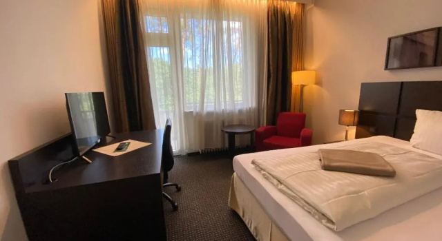 Одноместный номер Deluxe с балконом Waldhotel