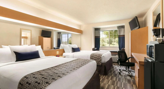 Четырёхместный номер Standard Microtel Inn & Suites by Wyndham Culpeper